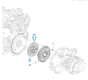 Tarcza sprzęgła Astra J 1.4