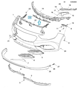 Wzmocnienie dolne Insignia B