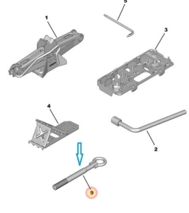 Wkręcane ucho holownicze Combo E 