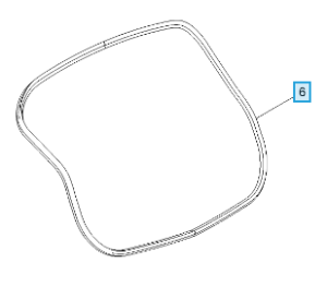 Uszczelka drzwi bagażnikowych Astra J HB