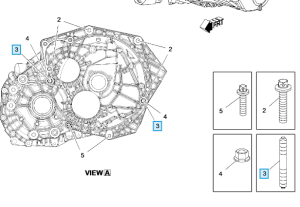 Szpilka skrzyni biegów F40