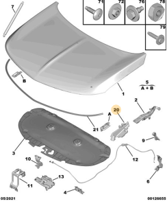 Uszczelka boczna maski Mokka B