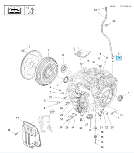Uszczelka zaworka odpowietrzania AF40-6