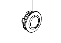 Kapsel felgi aluminiowych Astra K czarny