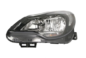 REFLEKTOR LEWY ŚRODEK CZARNY OPEL CORSA D