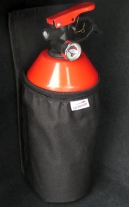 pokrowiec na gaśnicę 1kg mocowany na rzep